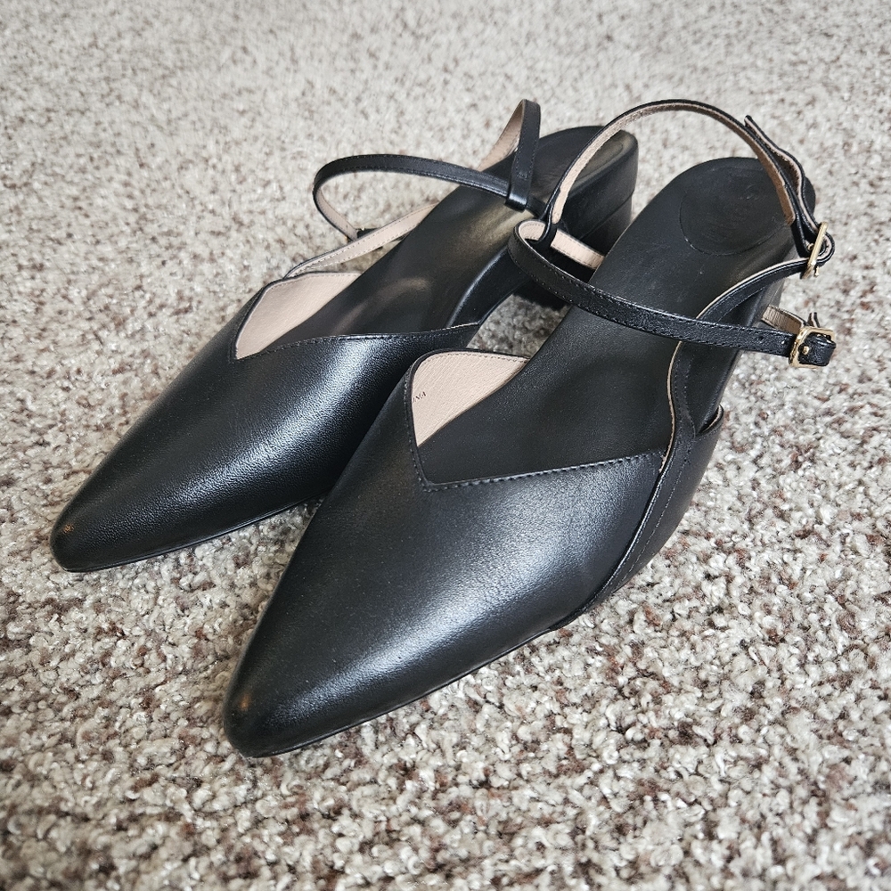Bared Nene 2 Black Low Heels